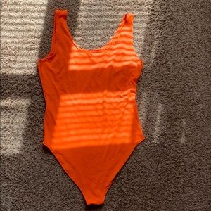 Orange Bodysuit